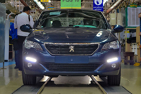 خط تولید پژو 301