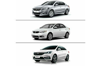 پژو ۳۰۱ در مقابل سراتو و آریزو ۵