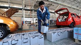 افت تقاضا برای خرید باتری از چین