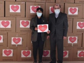 اهداء ۵۰۰۰۰۰ ماسک توسط شرکت خودروسازی چری به ایران
