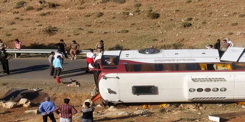 حادثه مرگبار اتوبوسی