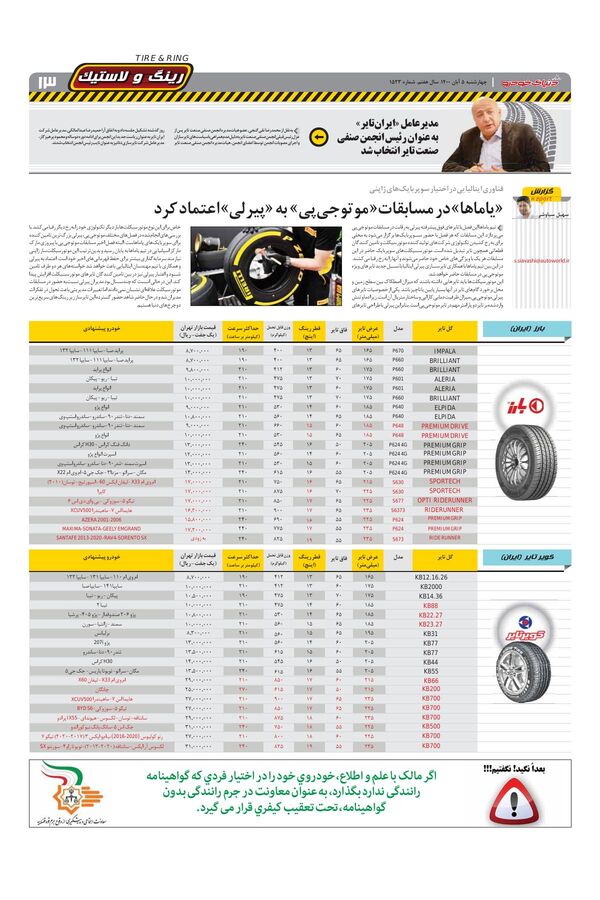 صفحات-روزنامه-دنیای-خودرو.pdf - صفحه 13