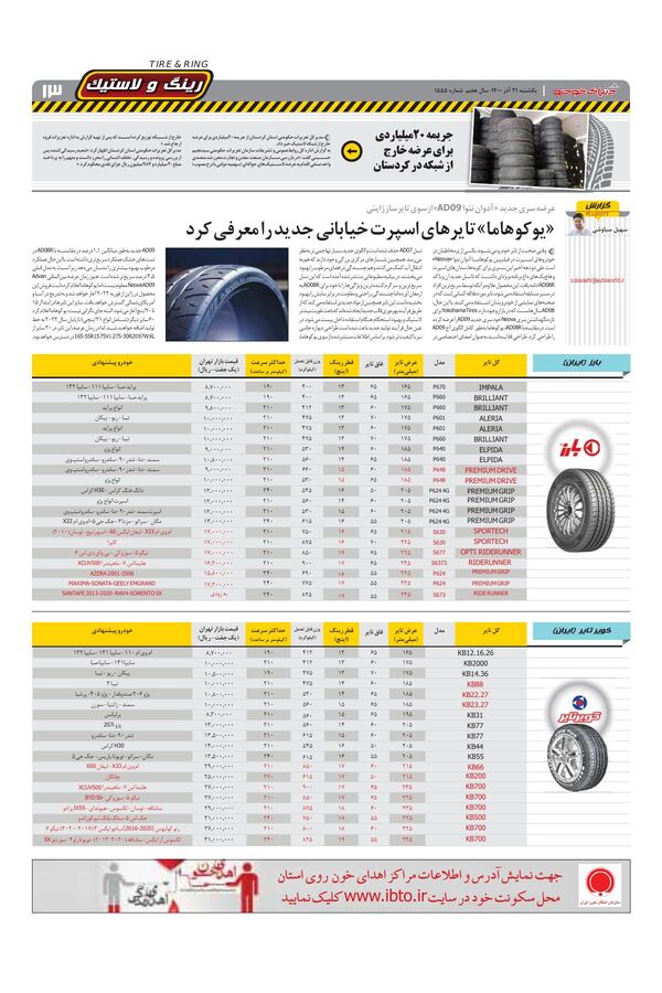 صفحات-روزنامه-دنیای-خودرو.pdf - صفحه 13