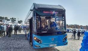 «اتوبوس برقی» ایران‌خودرودیزل رونمایی شد