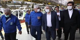 تولید ایران‌خودرو به ۲۹۰۰دستگاه در روز می‌رسد