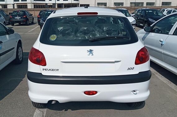 پژو 206 تیپ 3 وارد بازار شد + قیمت