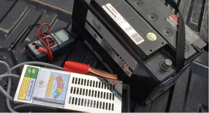 چگونه باتری ماشین را تست کنیم؟