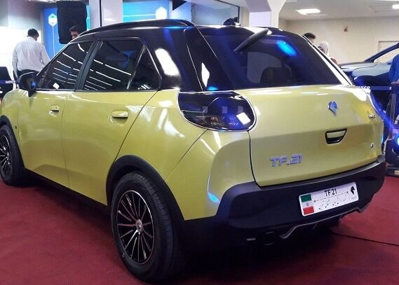 رونمایی از تی اف 21 ،خودرو جدید شرکت ایران خودرو +مشخصات