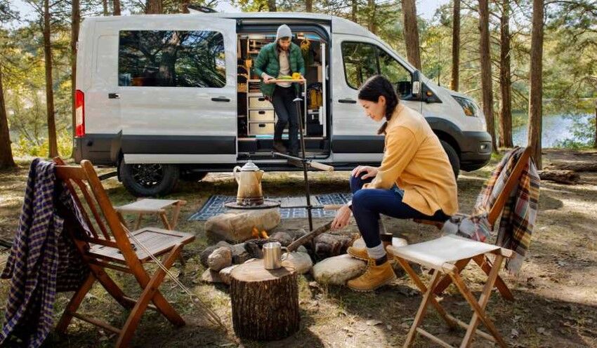 فورد ترانزیت تریل 2023 کمپر رونمایی شد