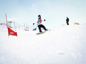 مسابقات اسنوبرد کاپ ام‌وی‌ام با حمایت مدیران‌خودرو برگزار شد