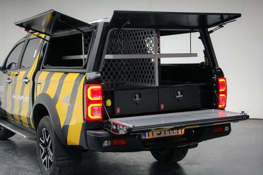 پیکاپ KMC T8 در ناوگان امدادی کرمانموتور