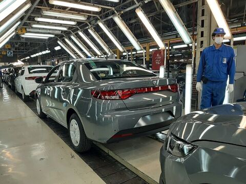 رشد ۵۸ درصدی تولید در گروه صنعتی ایرانخودرو
 ایرانخودرو