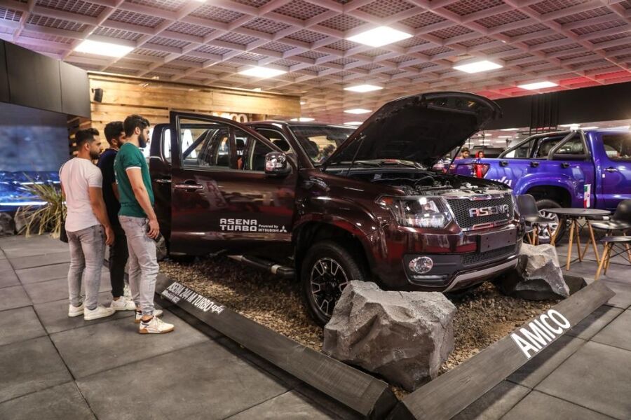 «آمیکو» با غرفهای جذاب و متفاوت به نمایشگاه آفرود آمد