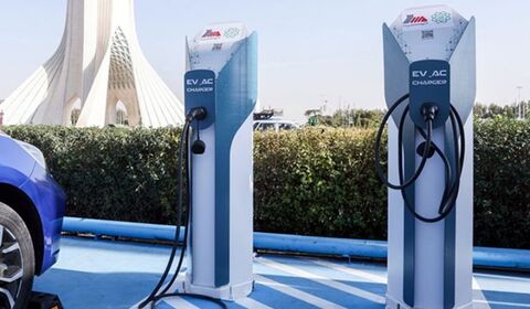 بهره‌برداری از ۱۵ ایستگاه شارژ خودرو برقی در نقاط مختلف تهران