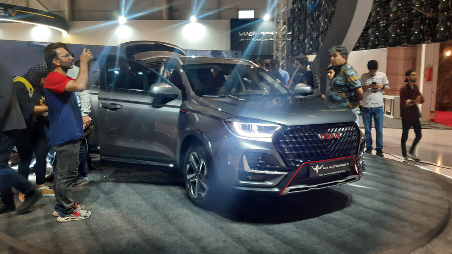 کراس اوور خانوادگی VGV U۷۵ پلاس به نمایشگاه مشهد آمد