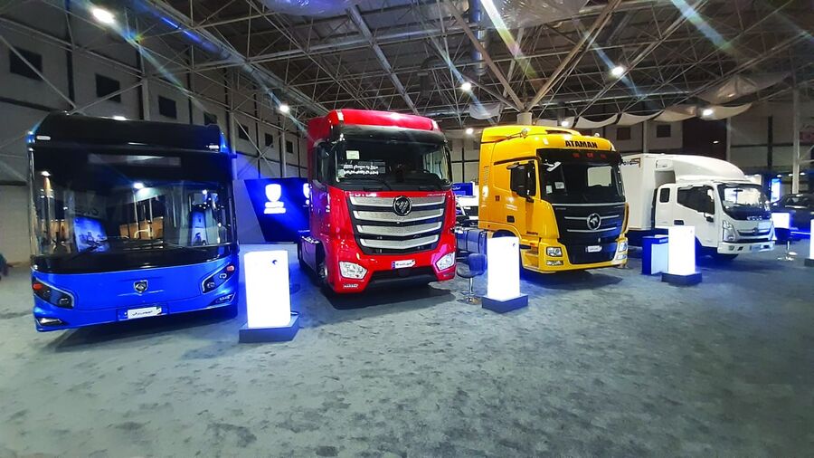 رونمایی های سازندگان خودروهای تجاری در نمایشگاه مشهد