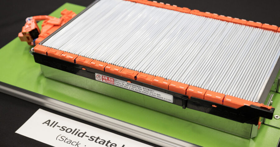 عرضه باتری‌های حالت جامد تویوتا در سال 2028