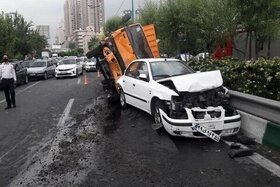 ماهانه ۴۶‌نفر در تصادفات تهران کشته می‌شوند