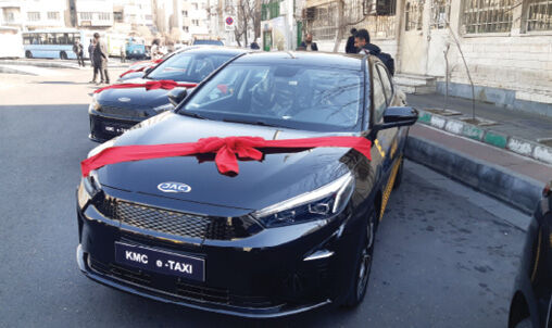 کرمانموتور چراغ اول برقیسازی ناوگان حملونقل عمومی را روشن کرد