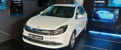 رونمایی از نسخه نهایی سدان ملی «ایگل» در نمایشگاه تهران