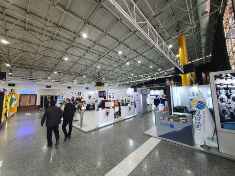 سیزدهمین همایش بین‌المللی موتورهای درون‌سوز و نفت در محل همایش و نمایشگاه شرکت ساپکو