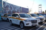 مانور خودروهای امدادی «گروه بهمن» در طرح رزمایش ترافیکی نوروز ۱۴۰۳