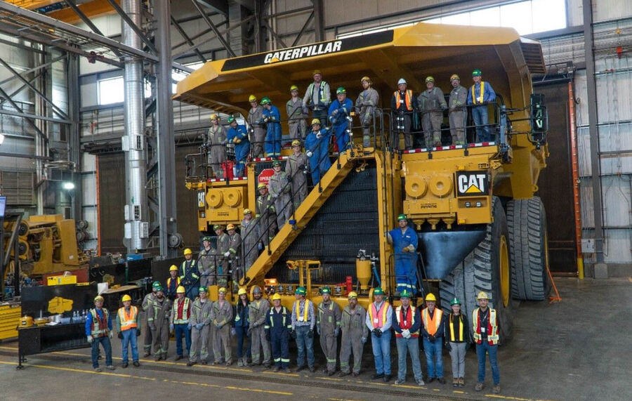 غول پیکرترین دامپ تراک های جهان