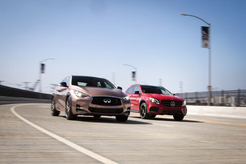 همکاری در تولید خودروهایی که موفق نبودند اینفینیتی «QX30» بر اساس مرسدسبنز «GLA»