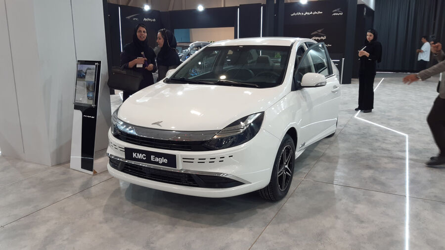 تنوع بالای محصولات کرمان موتور در نمایشگاه خودرو شیراز