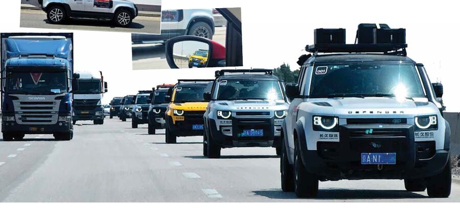 دیفندرسواران چینی میهمان جادههای ایران