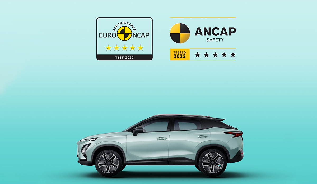 دستاوردی دیگر برای اف ایکس برقی؛ گواهینامه پنج ستاره ایمنی از ENCAP و ANCAP