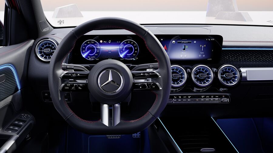 کراس اوور ۷ نفره تمام برقی مرسدس بنز