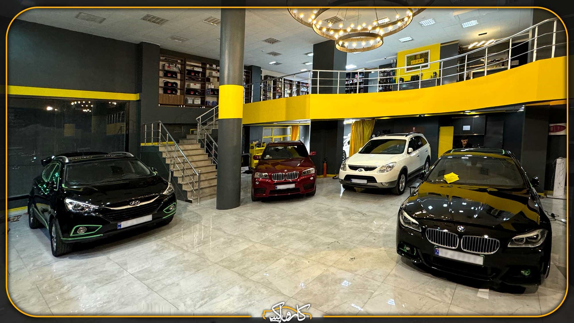 اجرای کاور شفاف خودرو