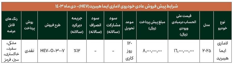 فروش لاماری