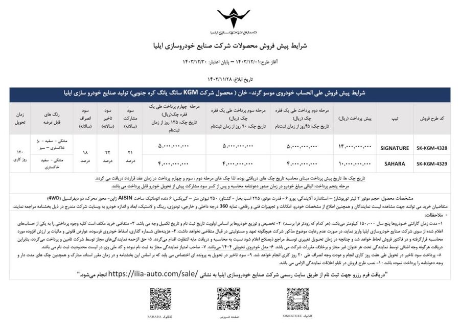 پیش‌فروش پیکاپ موسو گرند-خان با شرایط ویژه؛ فرصت خرید محدود!