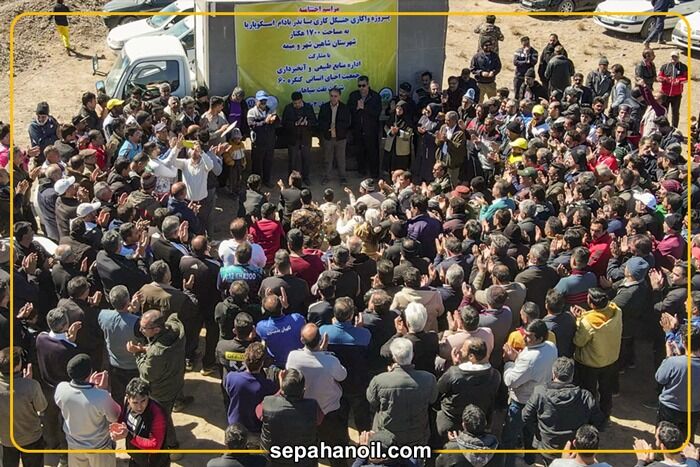 طرح جنگل کاری شهرستان شاهین شهر و میمه