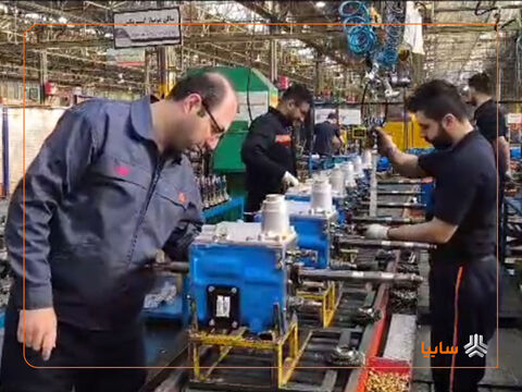 رکوردشکنی سایپاآذربایجان در تولید گیربکس و پمپ هیدرولیک فرمان سایپا آذربایجان