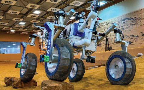 وقتی جایی برای تعویض لاستیک نیست! ناسا