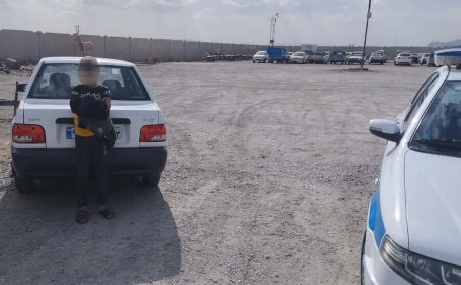 توقیف خودرو پراید، پس از انتشار ویدئوی رانندگی کودک 12 ساله!