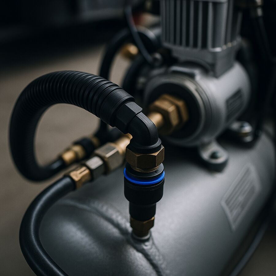 کاربرد قطعات پنوماتیک در صنعت خودرو