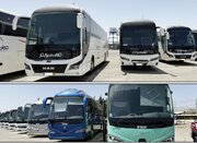 ورود نسل جدید اتوبوس‌ های بین‌ شهری منبع سایت دنیای خودرو