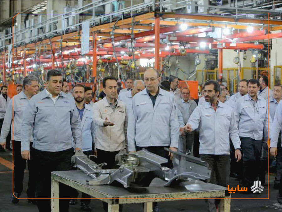 82529,بازدید مدیرعامل گروه خودروسازی سایپا از روند تولید ایدکوپرس و ایران کاوه,اتوکالا Autokala