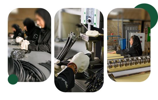 کنترل کیفیت کابلهای کنترلی راساموتور