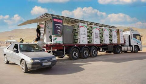 جایگاه سیار CNG