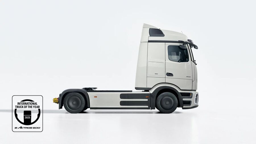 مرسدس بنز eActros 600، پیشگام حمل‌ونقل پایدار در 2025