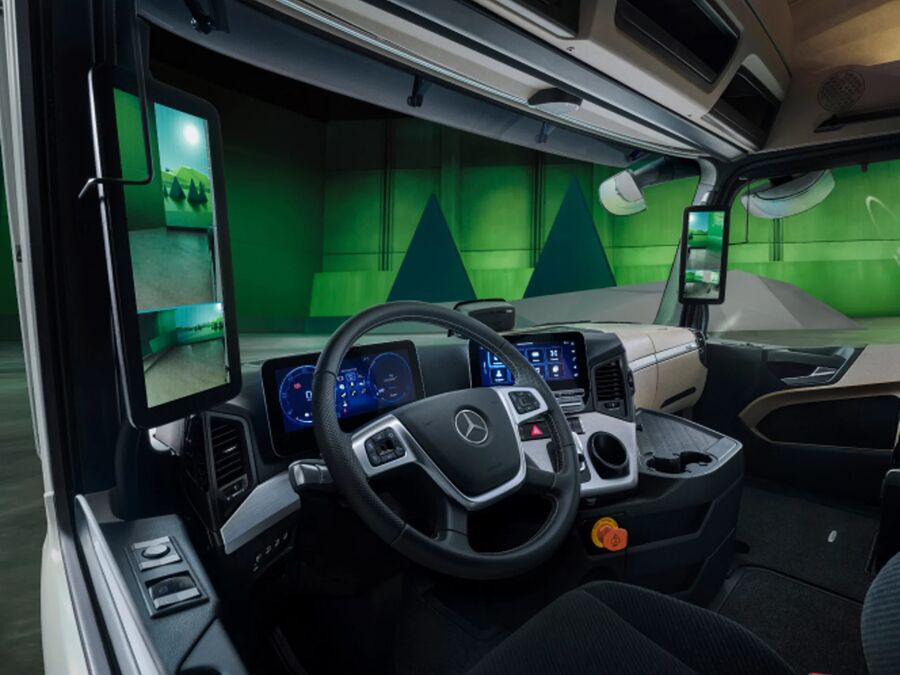 مرسدس بنز eActros 600، پیشگام حمل‌ونقل پایدار در 2025