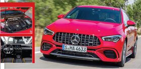 «CLA۴۵ S AMG»؛ قوی‌ترین چهار سیلندر جهان!