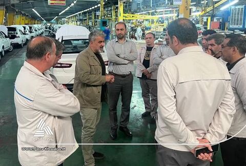 بازدید مدیرعامل پارس‌خودرو