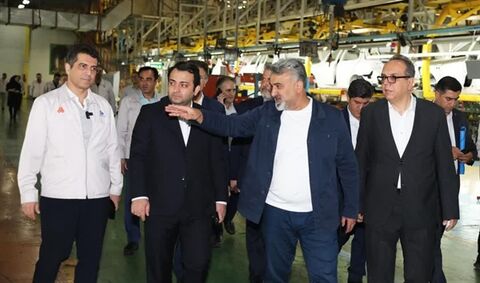 بازدید مدیرعامل پارس‌خودرو