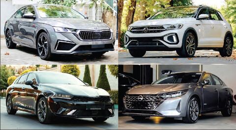خودروهای مونتاژی و وارداتی